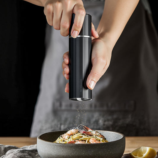 HOTQILIN Internal Adjustment Pepper Grinder – Matte Black